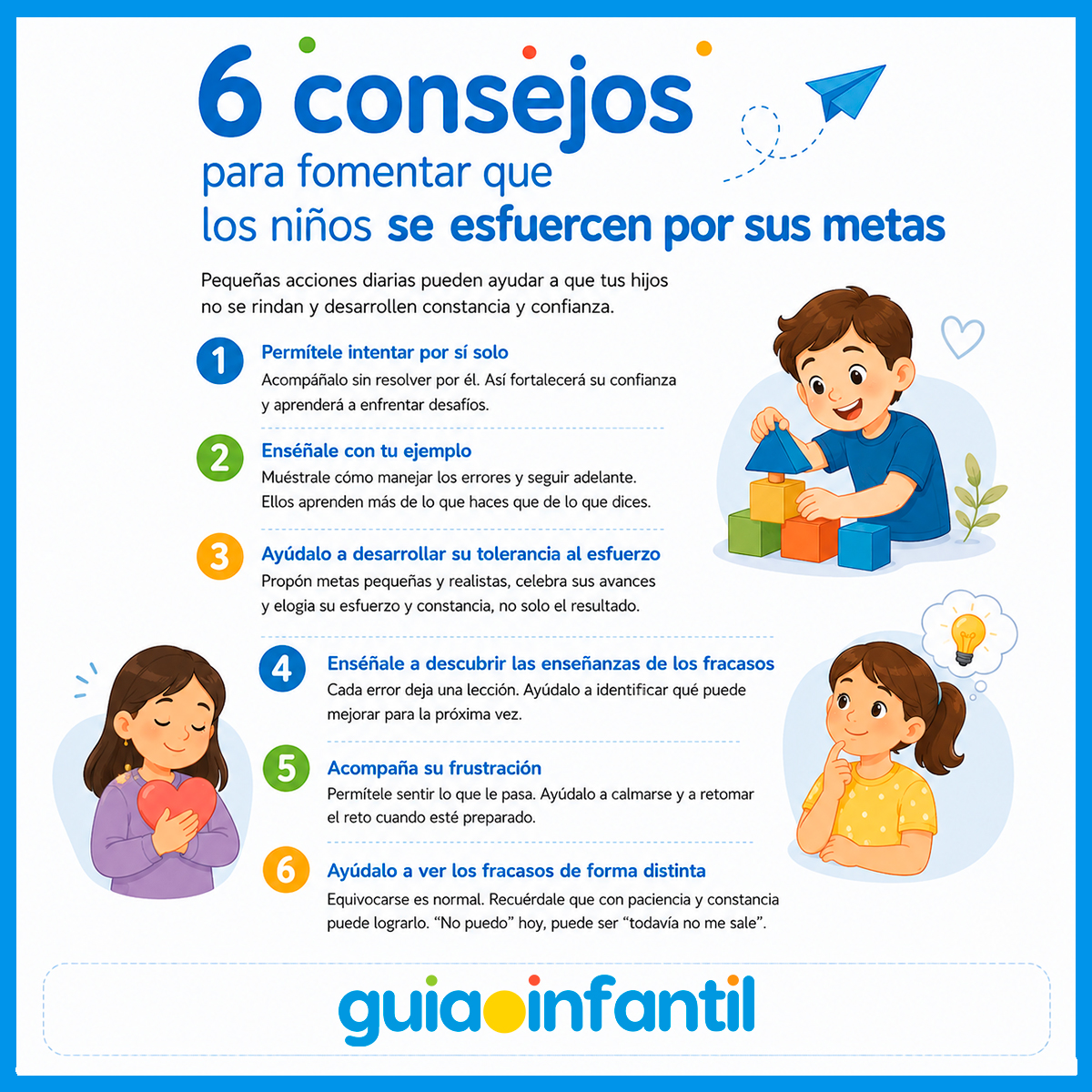 Cómo hacer que los niños se esfuercen