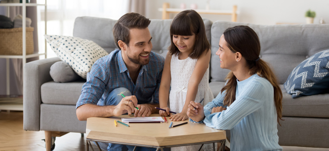 padres, referentes de los niños