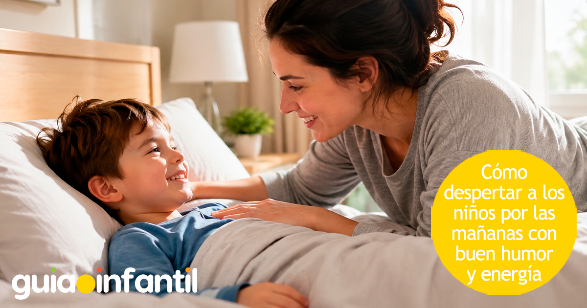 Cómo despertar a los niños con buen humor