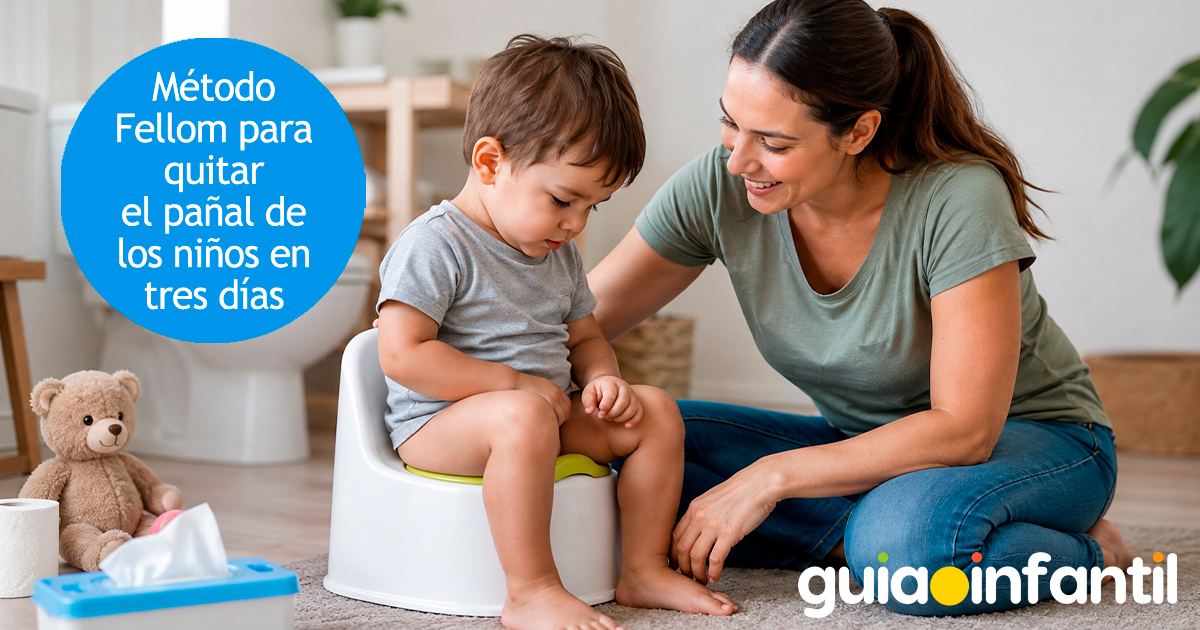 Método Fellom para quitar el pañal al bebé