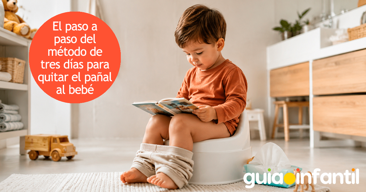 Paso a paso para quitar el pañal al niño