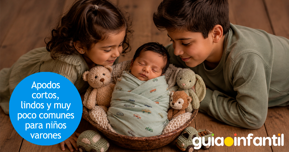 Apodos cortos y lindos para niños