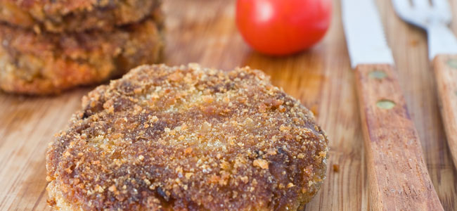 Cómo hacer hamburguesas de berenjena