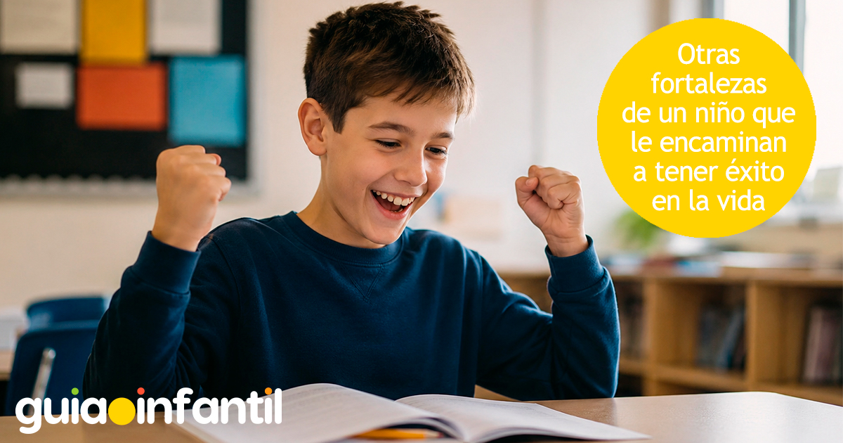 Fortalezas de los niños para alcanzar el éxito
