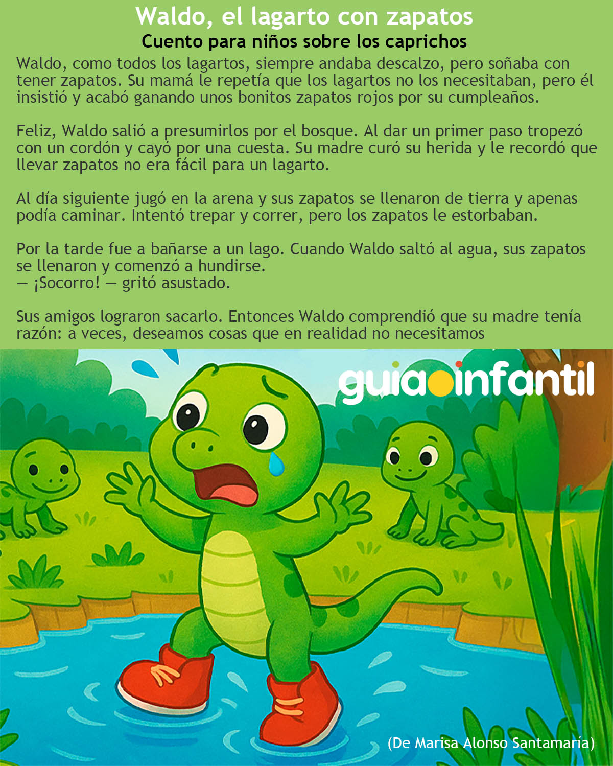 Imprimir el cuento para niños