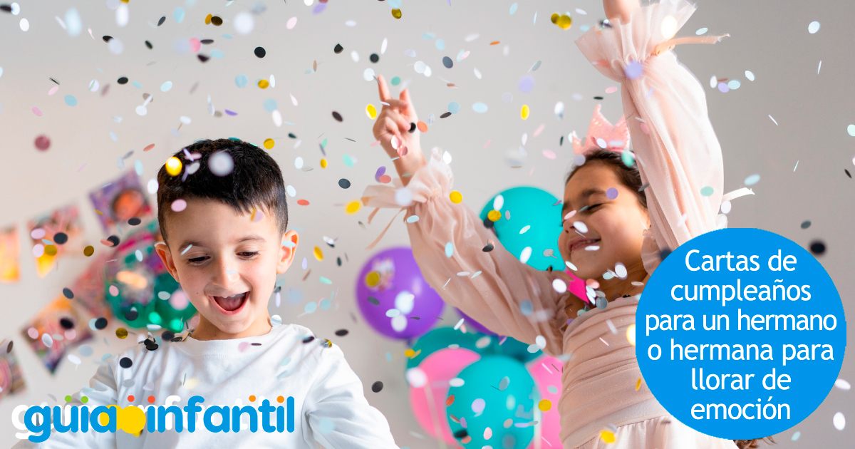 Cartas de cumpleaños para hermanos