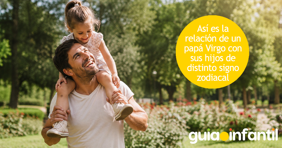 Relación de un papá Virgo con sus hijos