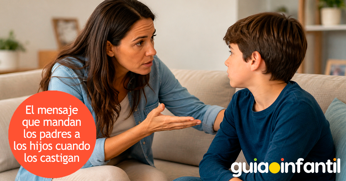 Mensajes que mandan los padres a sus hijos al castigarlos