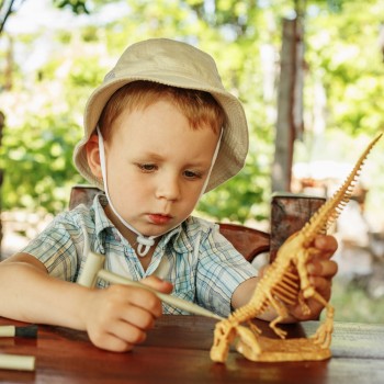 La pasión de los niños por los dinosaurios es buena para su desarrollo cognitivo