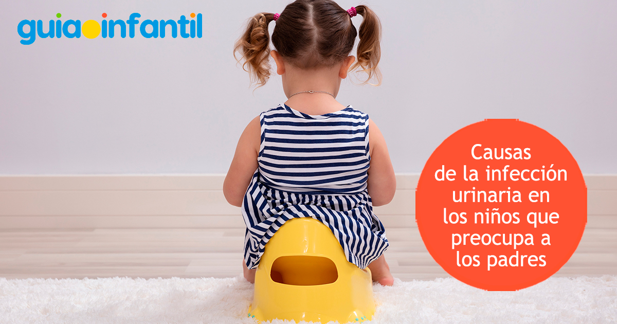 Causas de la infección urinaria en niños