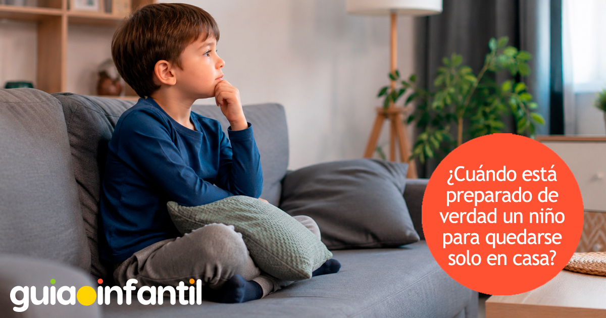 Niños quedándose solos en casa