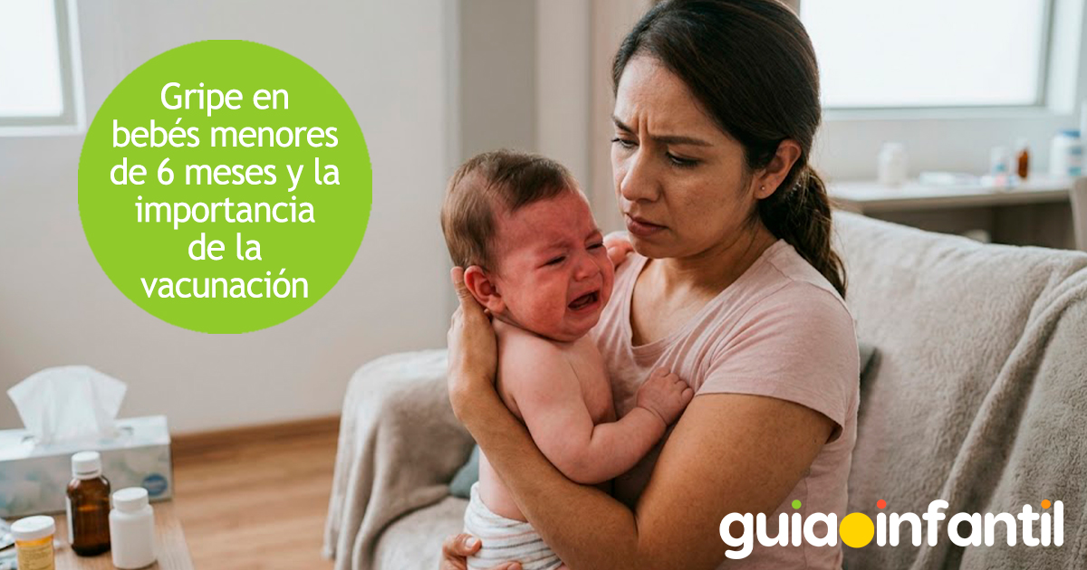 Gripe en bebés pequeños