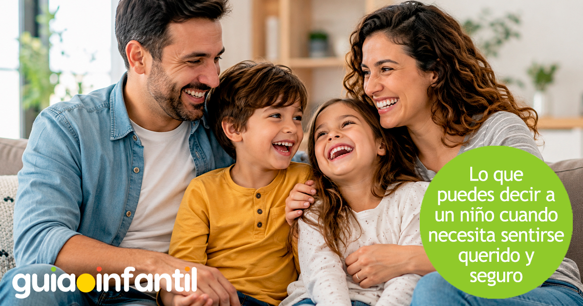 Frases para niños que necesitan sentirse seguros