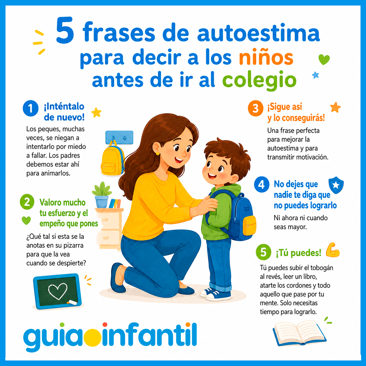 Frases de autoestima para niños