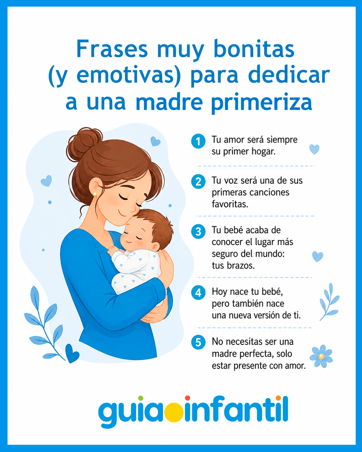 Frases para una mamá primeriza