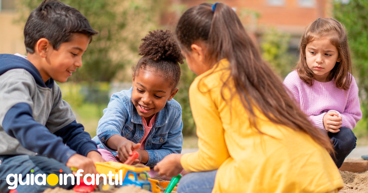 Niños que son tímidos con los demás