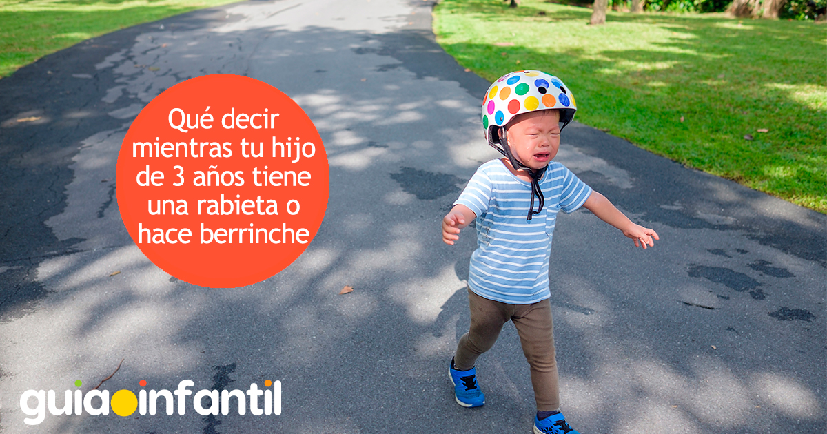 Qué decir a los niños que hacen berrinche