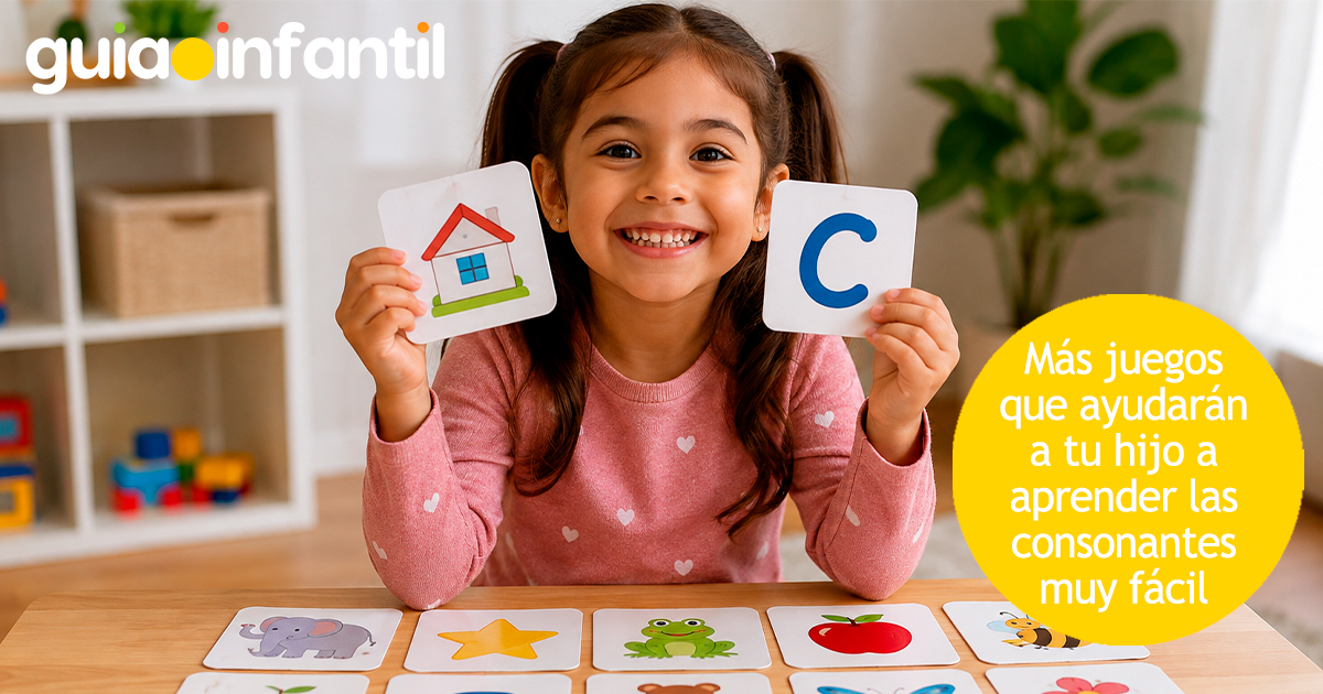 Más juegos para aprender las consonantes