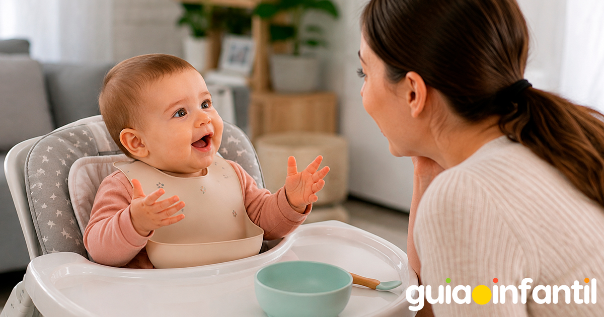 Lenguaje del bebé de 8 meses