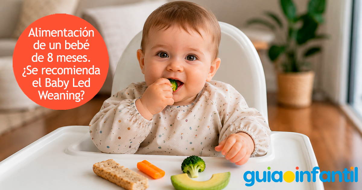 Baby Led Weaning en el bebé de 8 meses