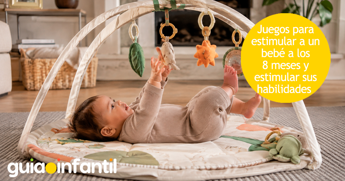 Juegos para un bebé de 8 meses