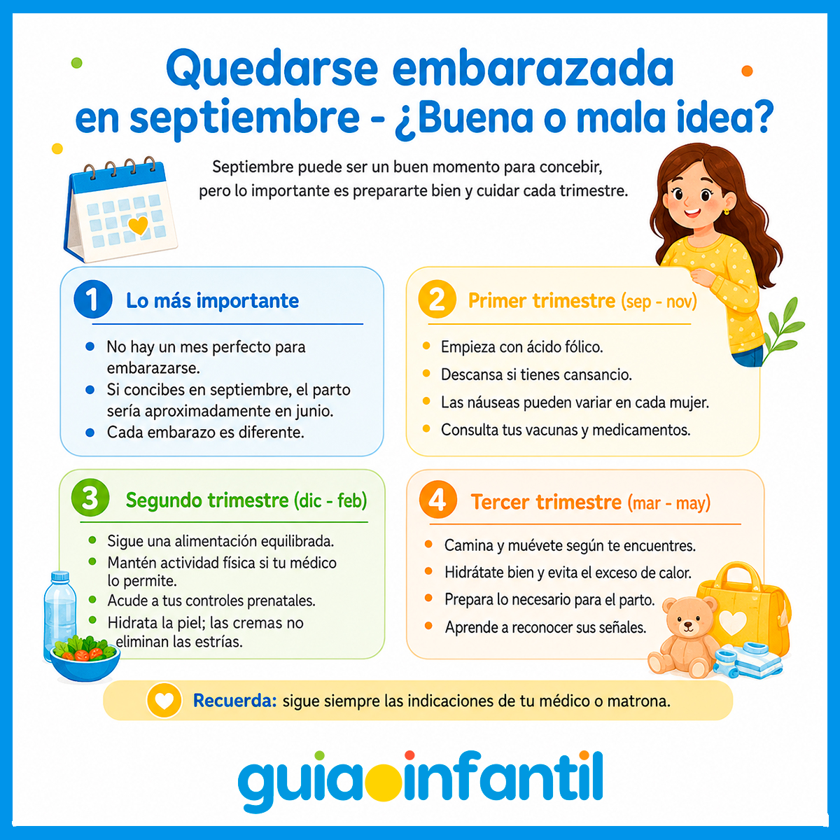 Buscar un embarazo en septiembre