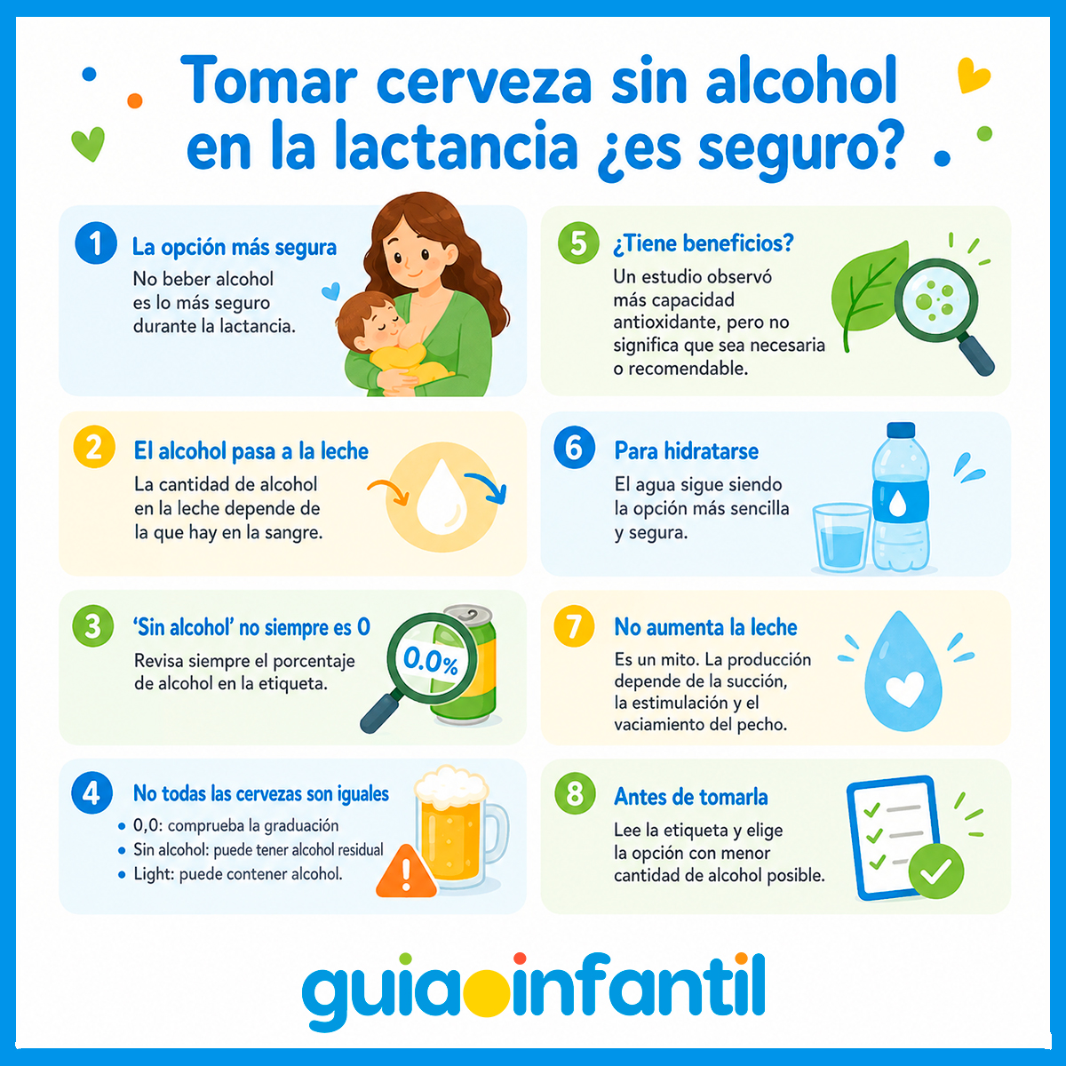 Cerveza y lactancia materna