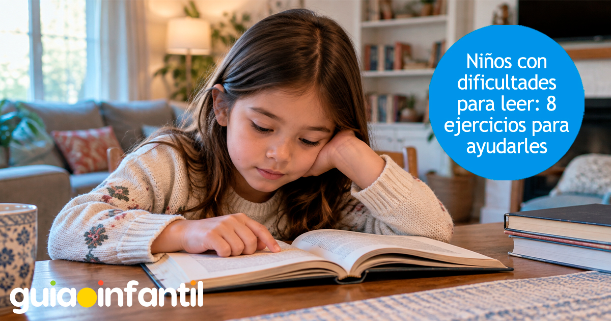 Niños con dificultad para leer