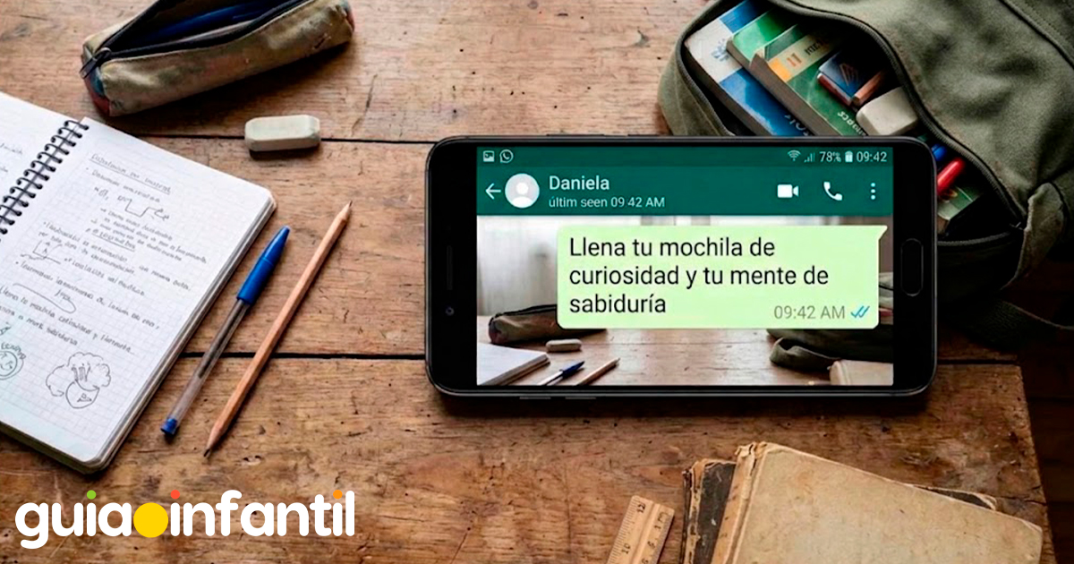Frases de Whatsapp por el regreso a clase