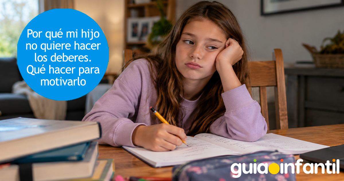 Niños que no quieren hacer la tarea