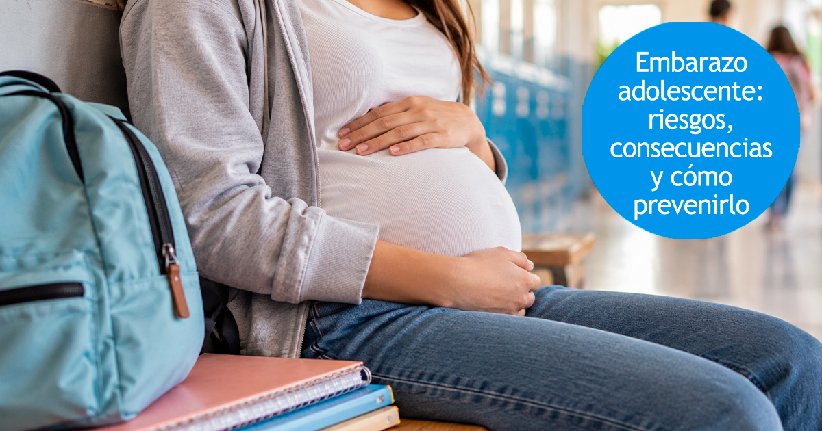 Riesgos del embarazo adolescente