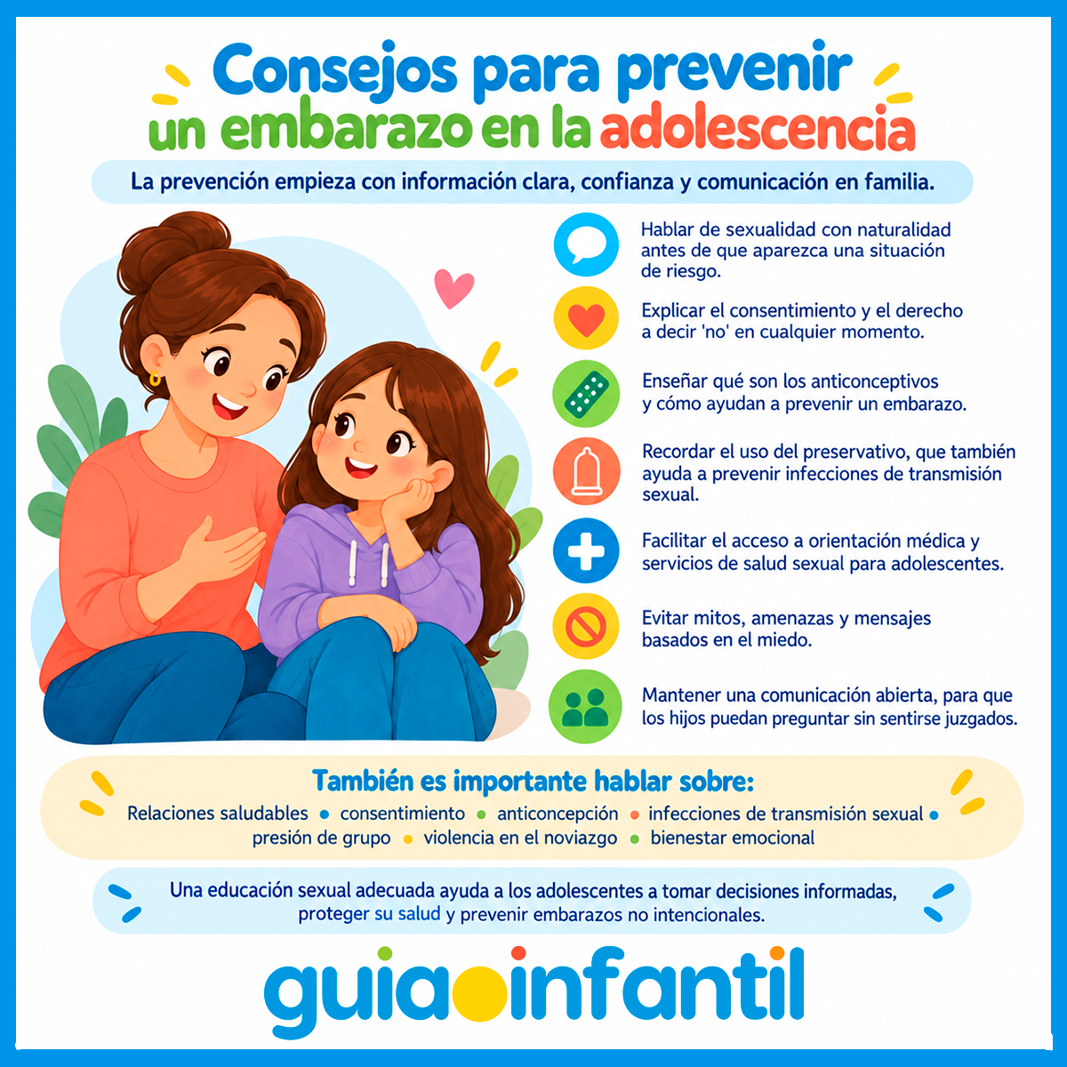 ¿Cómo prevenir el embarazo adolescente?
