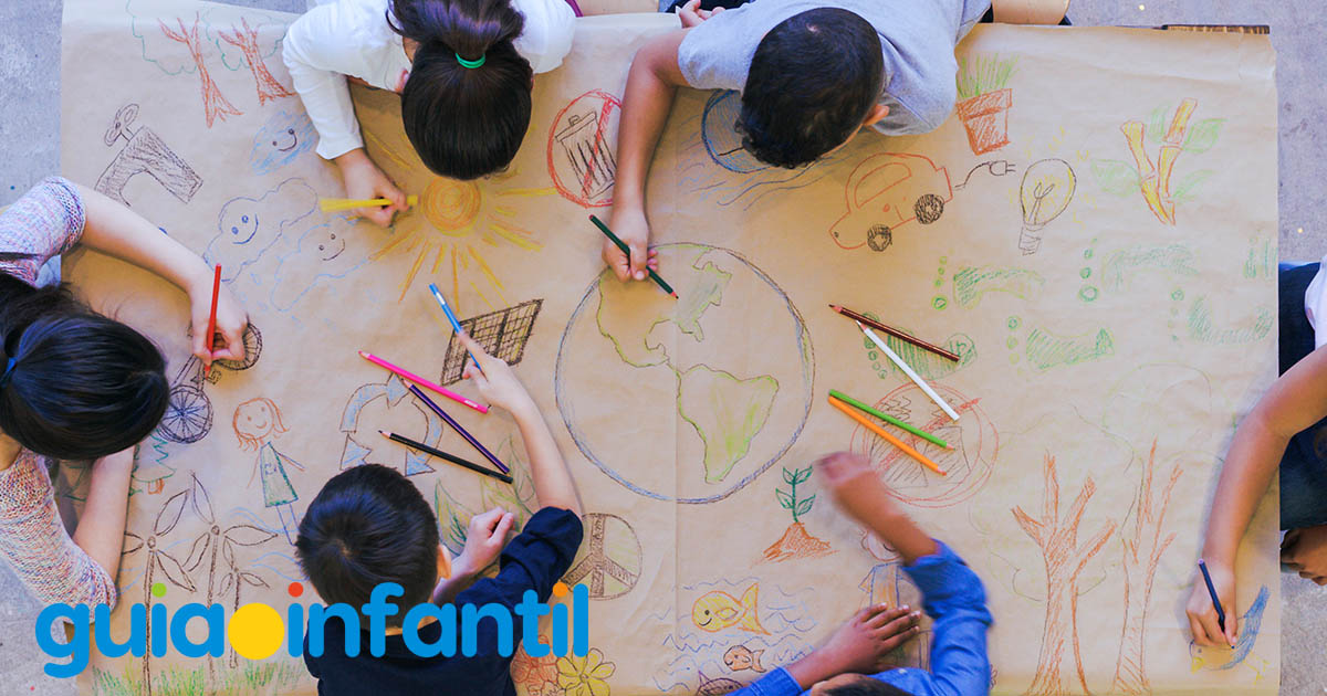 enseñar los ríos del mundo a los niños