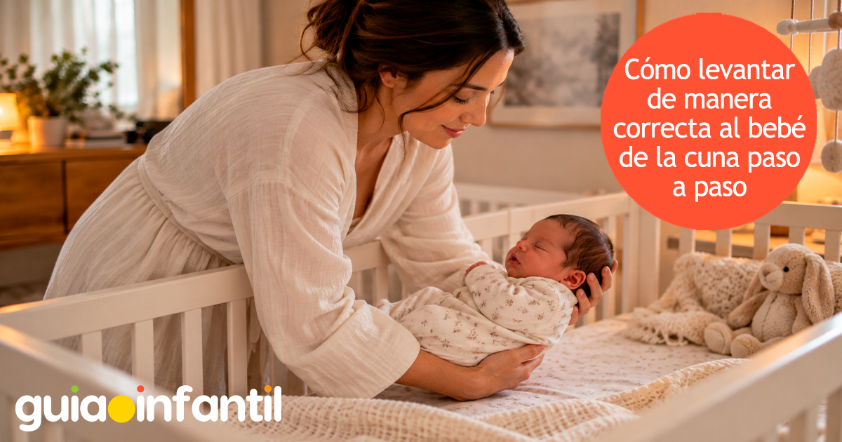 Cómo levantar al bebé de la cuna