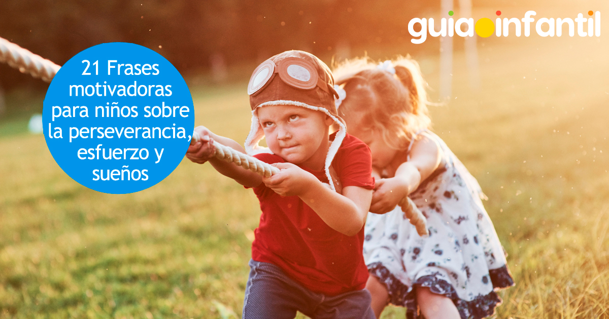 Frases de motivación para niños