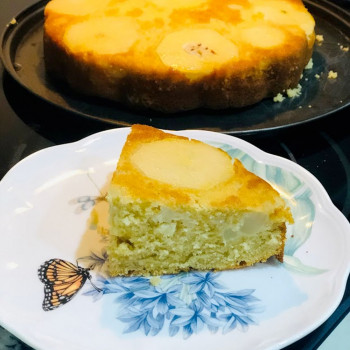 Bizcocho jugoso de pera