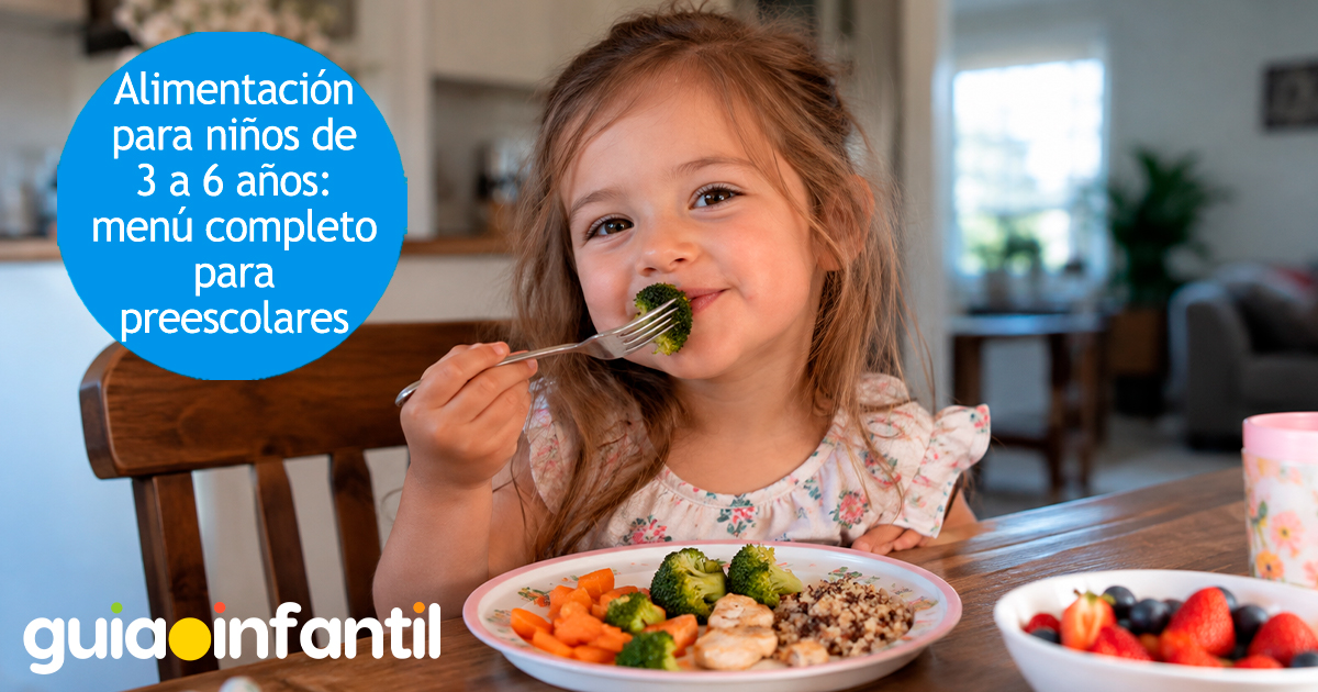 Alimentación para niños preescolares