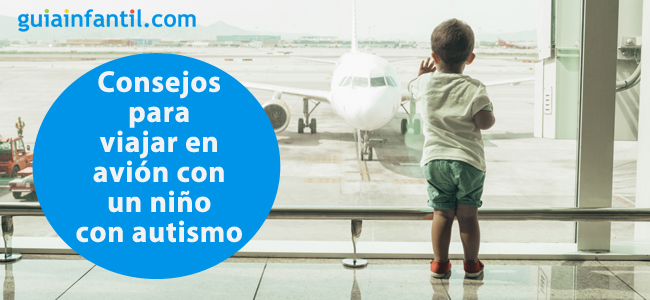 viajar en avión con un niño con autismo