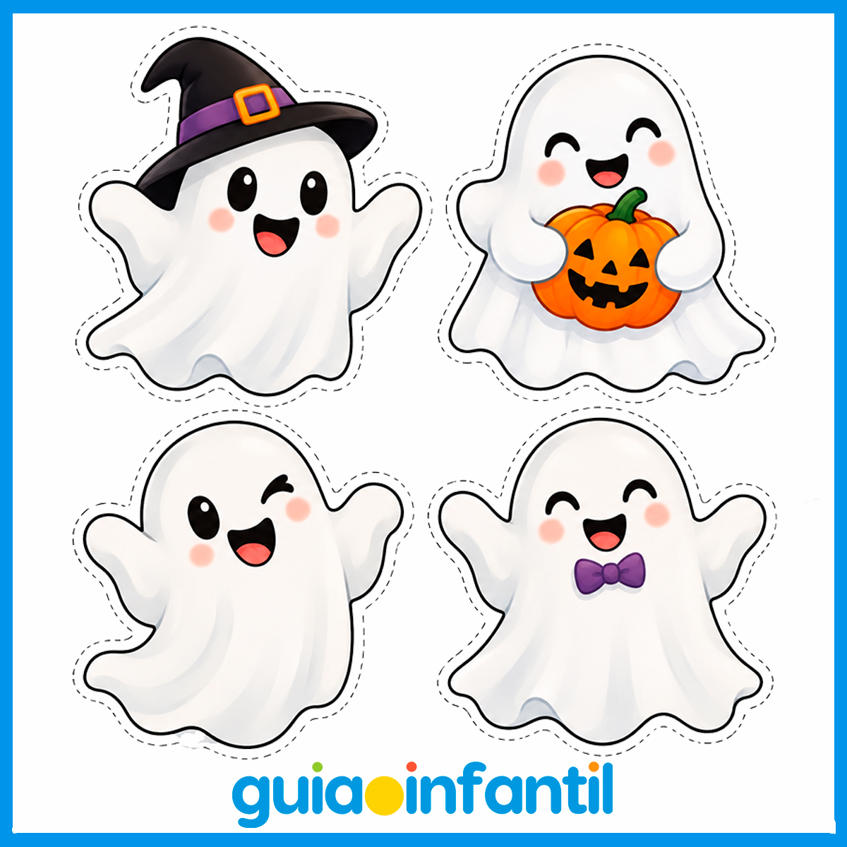 Fantasmas para descargar e imprimir