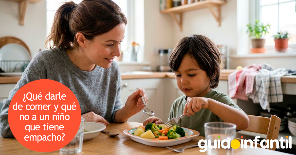 ¿Qué puede comer un niño con empacho?