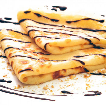 Crepes caseras con margarina