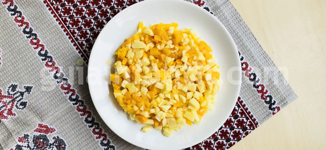 Empanadillas de melocotón. Paso 1