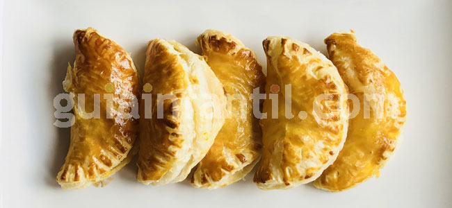 Empanadillas de melocotón. Paso 5