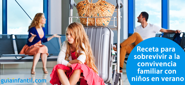 Lograr una buena convivencia familia con niños en verano