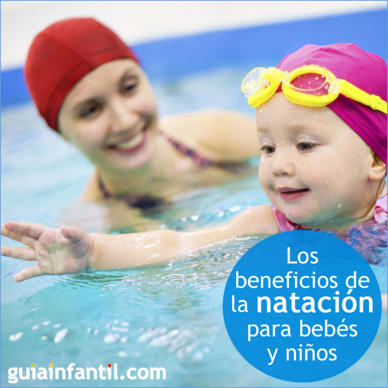 Beneficios de la piscina para los bebés