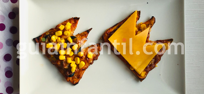 Ya están vuestras mini pizzas de princesas