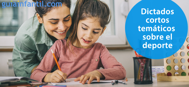 Dictados cortos y temáticos sobre el deporte