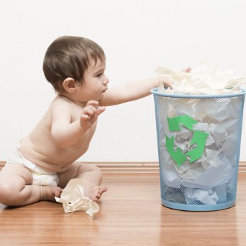 Enseña a reciclar desde bebés