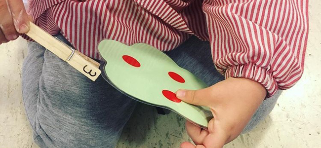 Un juego de lógica para que los niños aprendan los números