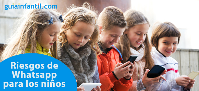 peligros y delitos que sufren y cometen los niños en Whatsapp